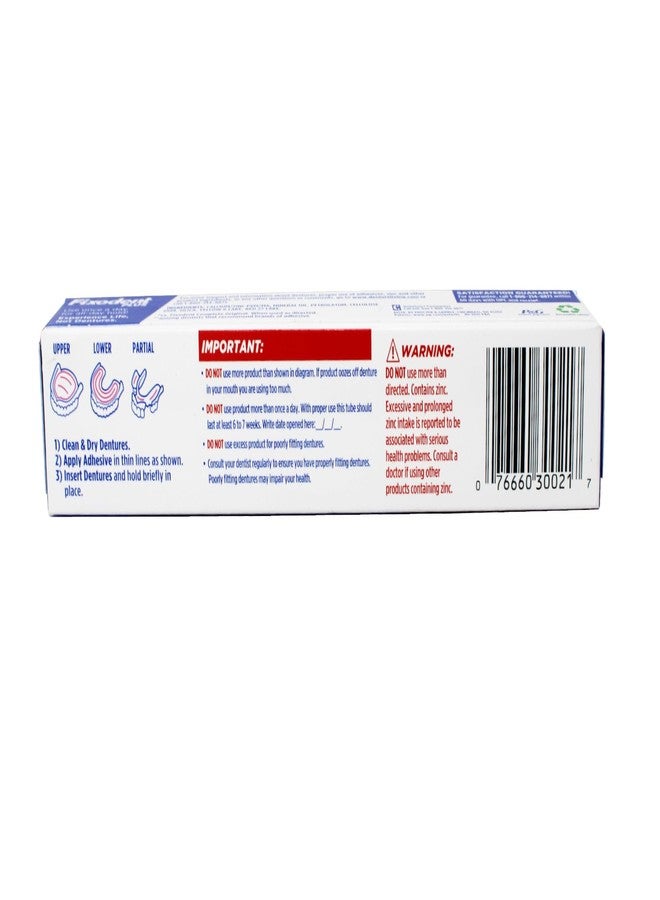 Fixodent Plus Denture Adhesive Cream Food Barrier 2 Ounce - Image 4