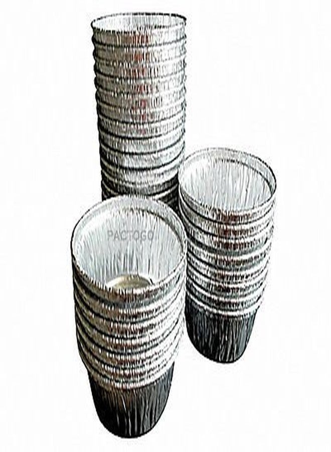 هاندي-فويل الأمريكية، 4 أونصة، أكواب مافن/كب كيك متعددة الاستخدامات من رقائق الألومنيوم مع غطاء من الورق المقوى، 125 مجموعة (عبوة من 125) - Image 3