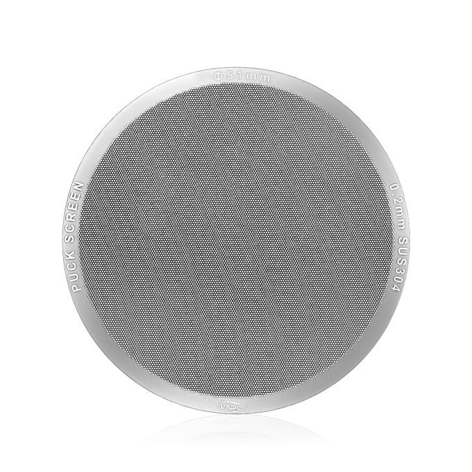 51MM ESPRESSO PUCK SCREEN 02MM THICKNESS REUSABLE METAL ULTRATHIN ULTRALIGHT COFFEE FILTERS FOODGRADE 316 STAINLESS STEEL COFFEE PUCK SCREEN FOR ESPRESSO BARISTAS