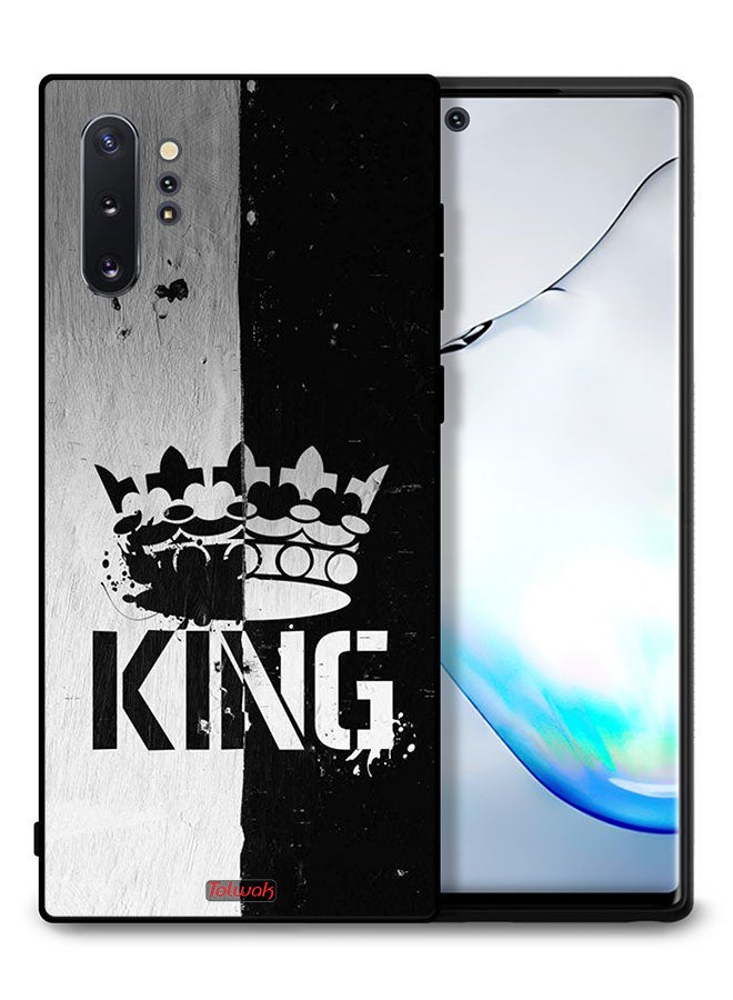 Tolwak Samsung Galaxy Note 10 Plus Protective Case Cover King Vintage - Image 1