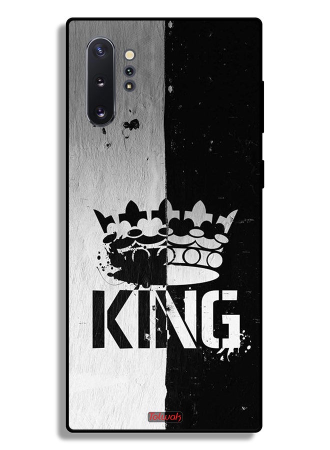 Tolwak Samsung Galaxy Note 10 Plus Protective Case Cover King Vintage - Image 2