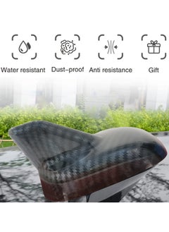 سبايدر هوائي السيارة بتصميم زعانف القرش الفاخرة من ألياف الكربون الجمالي لجميع المركبات  - Image 4