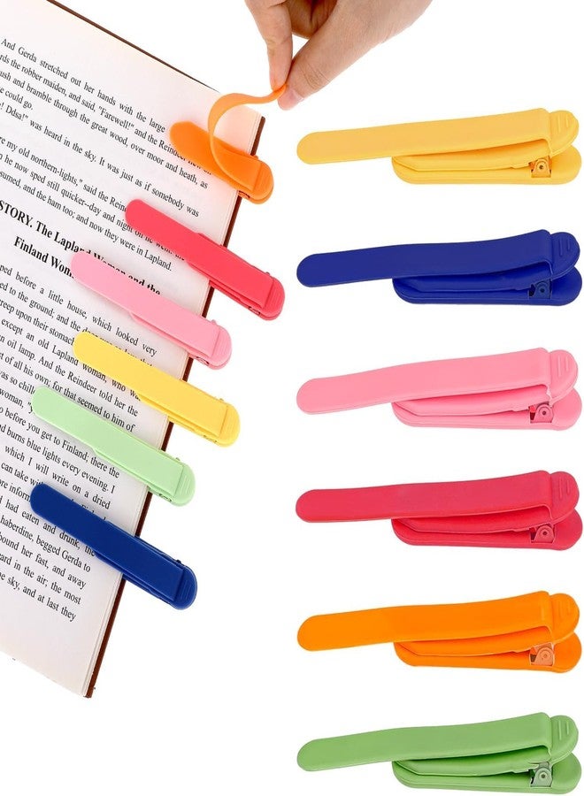 SHOPVILLA علامات كتب سيليكون ذكية من شوبفيلا - مشابك علامات كتب متينة ومرنة، مناسبة للطلاب والمهنيين - علامات كتب مثالية للقراءة، واللوازم المكتبية والمدرسية - هدايا أنيقة وإكسسوارات كتب - Image 1