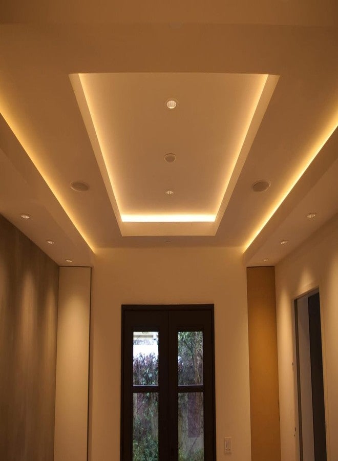 EcoLink 50 Meter Warm White LED Rope Light | For False Ceiling, Balcony, Diwali & Christmas | 72 LED/Meter Flexible Rope Light - Image 5