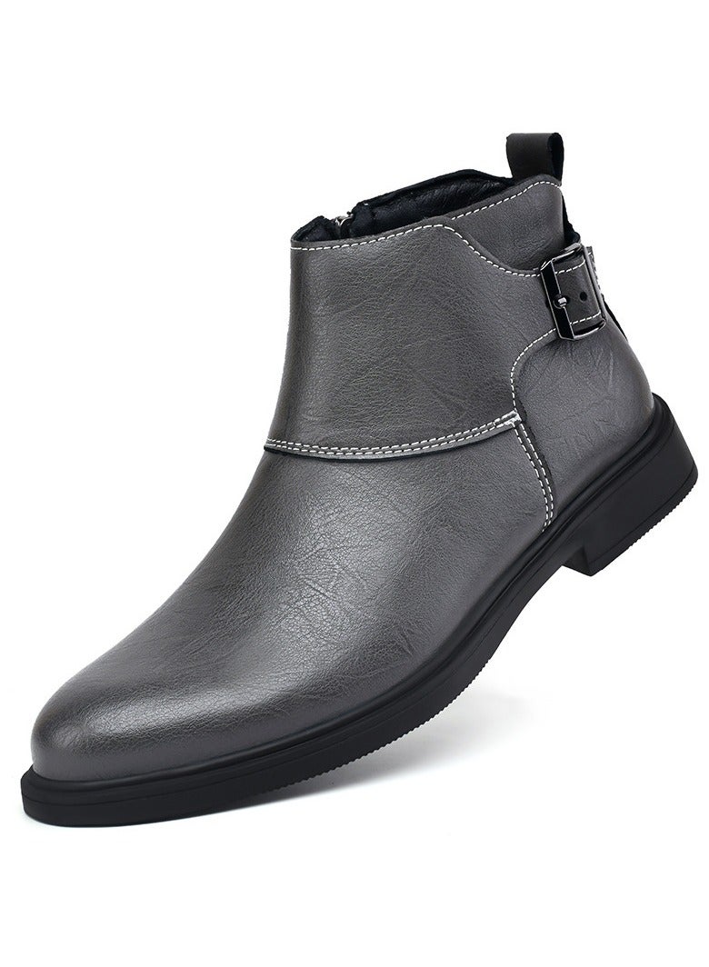 Shougu New Men's Business Leather Shoes  - Image 1
