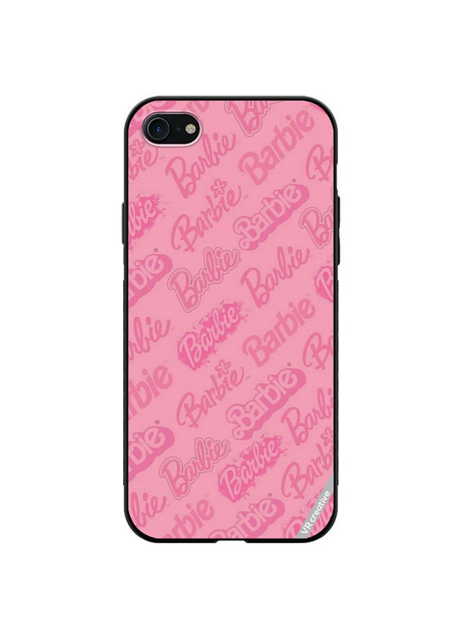 VR CREATIVE Protective Case Cover For Apple iPhone SE (2022) Barbie Design Multicolour - Image 1