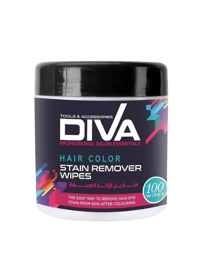 Diva Hair Color Stain Remover Wipes, 100pcs – Easy & Effective Hair Dye Stain Removal for Skin, Professional Salon Essentials - pzsku/Z2BD730F2FFEC613CD779Z/45/_/1669207513/f2f706fa-aa9e-487e-9121-46314f03cfdc