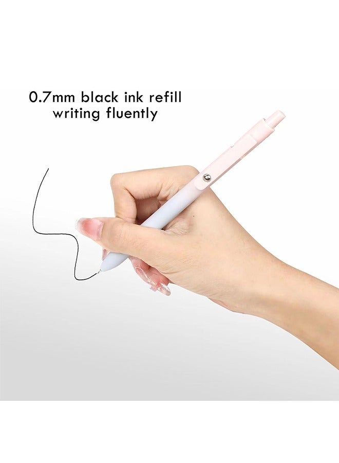 Generic Gel Pens, 0.5mm Premium Gel Roller Pens, Cute Aesthetic Black Ink Pens for Women, Gifts for Teen Girls Kids, Preppy Essentials Smooth Writing Stationary Study Nursing Office School Drawing Supplies  - Image 5