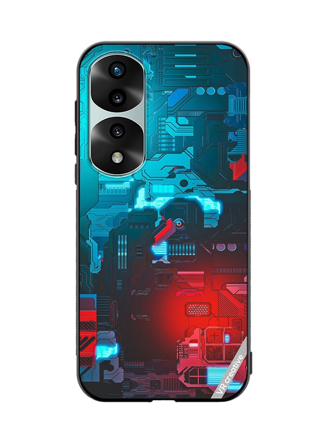 VR CREATIVE Protective Case Cover For Honor 70 Pro plus Tech M7 Design Design Multicolour - Image 1