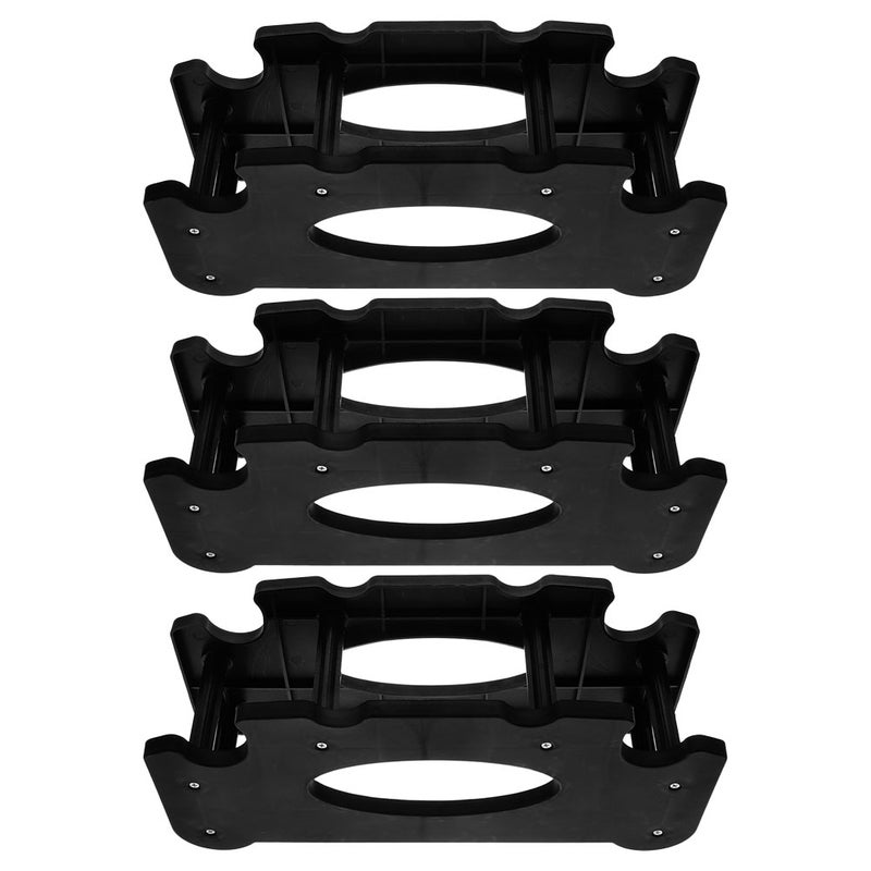 3pcs Dumbbell Rack Stand Home Gym Equipment Weight Storage Organizer Heavy Duty Dumbbell Holder for Strength Training - Image 3