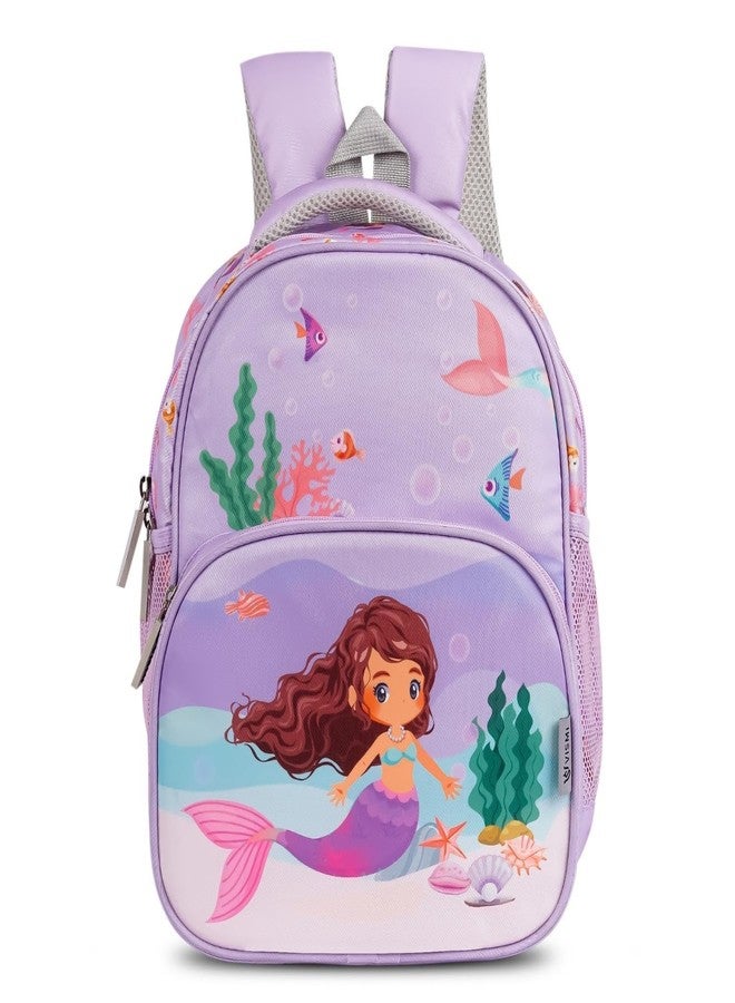 VISMIINTREND Kids School Bag | Preschool Bag for Kids 2-5 Years | Cute, Baby Bags for School, Small Backpacks for Girls/Boys, Travel/Picnic Bags | Birthday/Return/Rakhi Gift for Girl (Mermaidy) - Image 1
