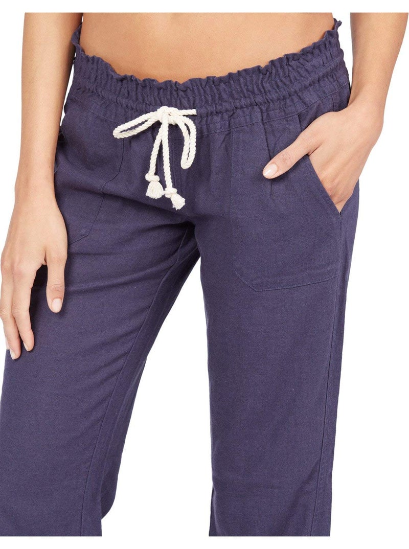 Roxy womens Oceanside Pants, Mood Indigo, Large US - Image 2