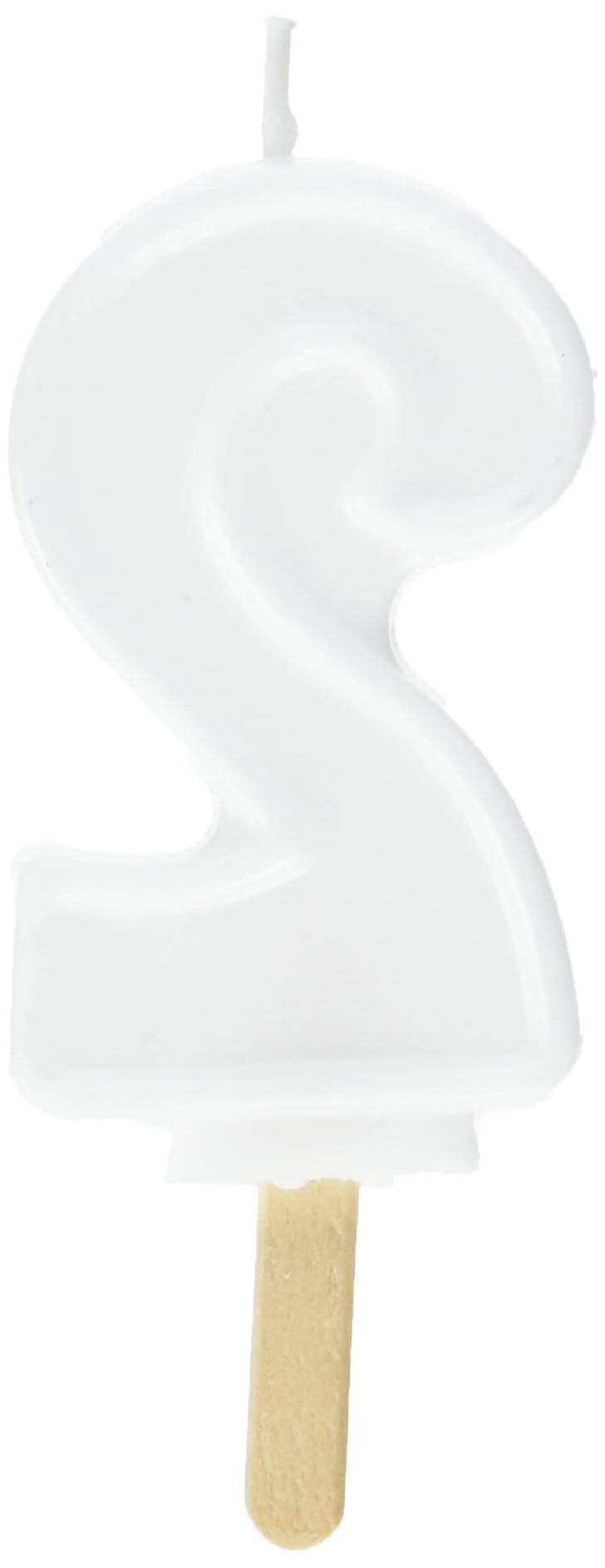 PME Blue Number 2 Candle - Image 2
