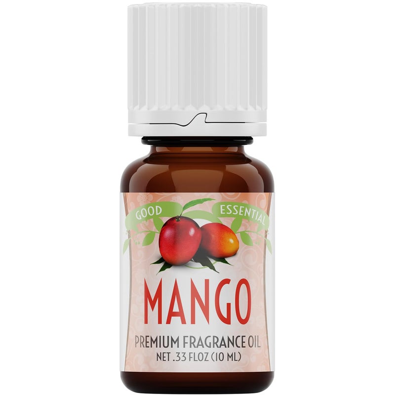 good essential Good Essential 10 ml Mango Fragrance Oil for Diffuser Soap Candles Room Spray Lotions 033 fl oz 10 ml Candle Fragrance Oil Mango Scent for Body Butter 