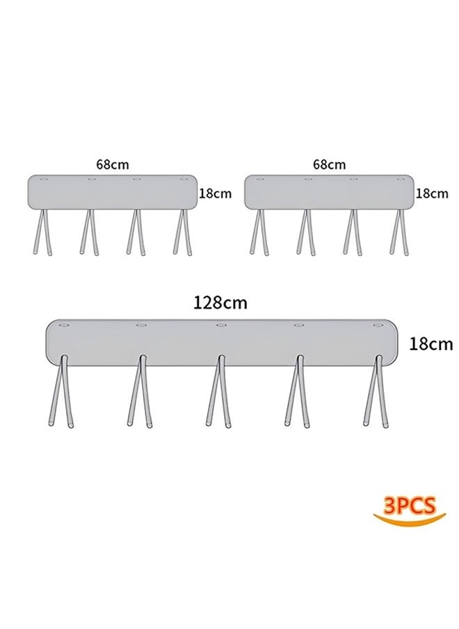 Beauenty 3Pcs Crib Rail Cover,Baby Bed Soft Edge Protector,Anti-Collision Strip Corner Cover For Child Bed Protection,Wrap Bed Rails,Crib Rail Edge Protector, Bed Guard Rail For Toddlers Boys Girls  - Image 2