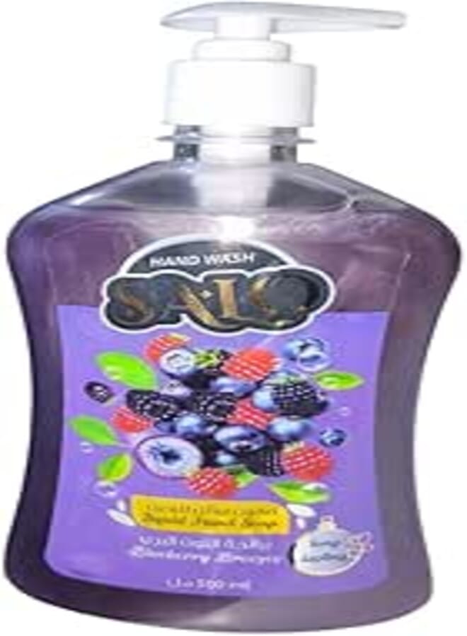 Salo Hand Wash Liquid Blueberry 500 ml