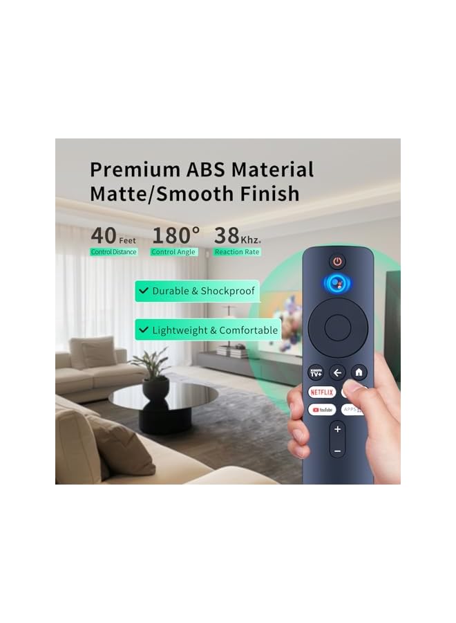 The Bros Voice Remote Control with Shortcut Buttons Compatible with Xiaomi TV Box XMRM-M3 M6 M8 - Image 5