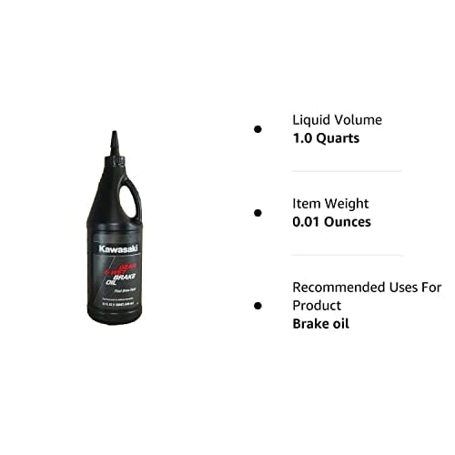 كاواساكي زيت تروس وفرامل رطبة من كاواساكي K61030-004B، سعة 1 كوارت - Image 2
