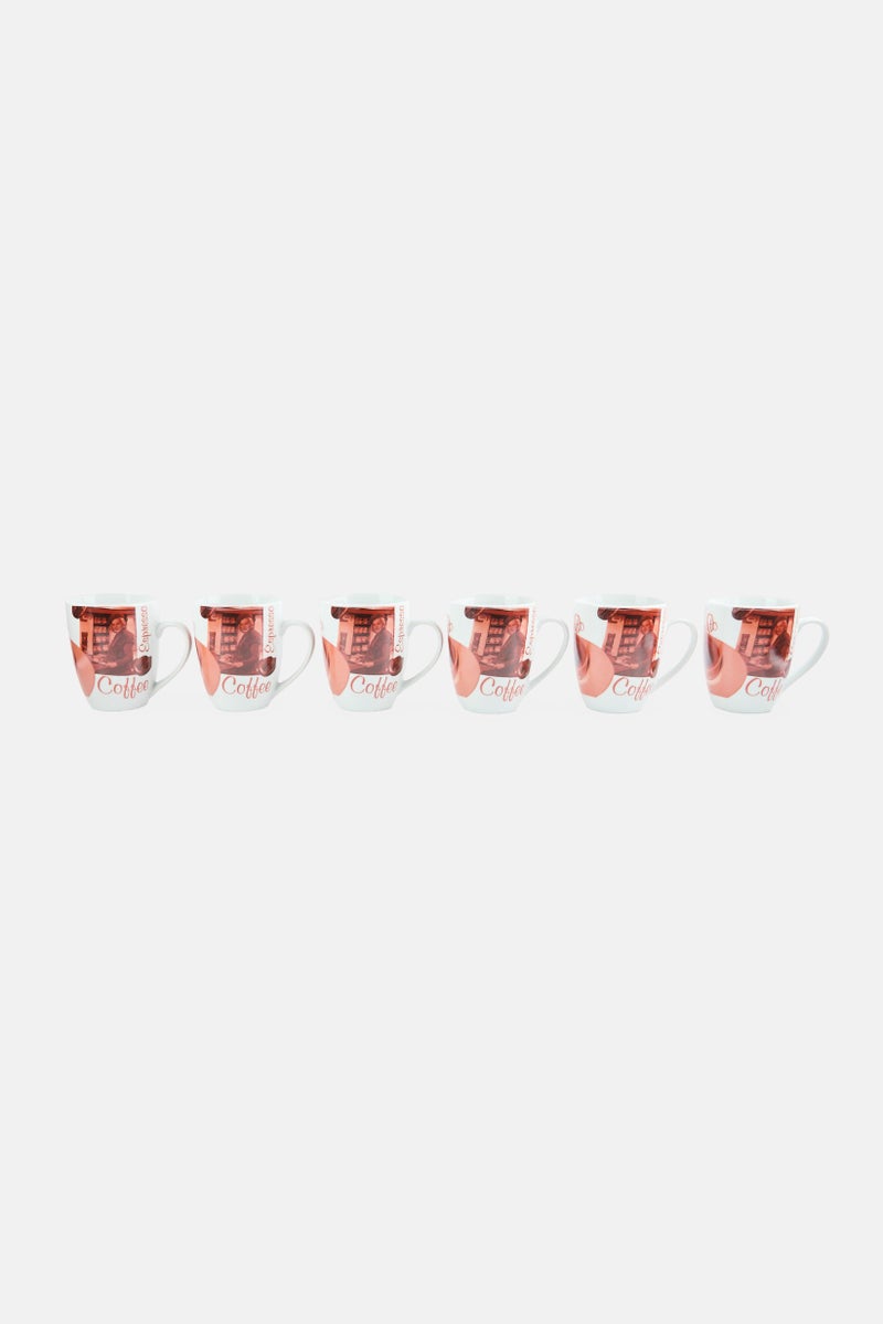 Maser 6 Pieces Latte Macchiato Series Mug 450, Multicolor - Image 1