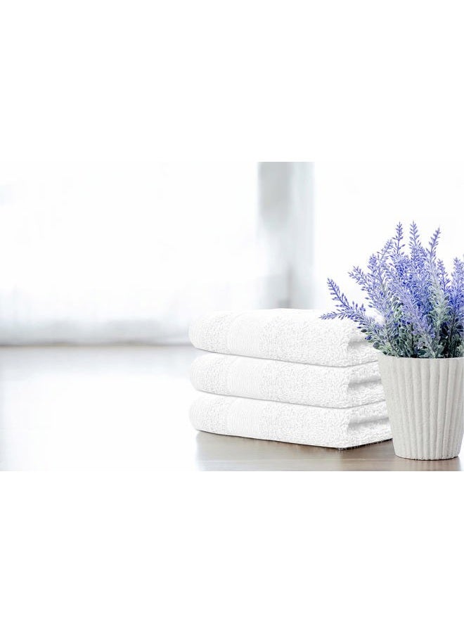 Softolle Premium Wash Cloths - 100% Combed Ring Spun Cotton WashCloth - Pack of 12 Luxury Washcloths – Ultra Soft Face Towels - Highly Absorbent Wash Cloth for Face- 13" x 13" Inches (White) - Image 5