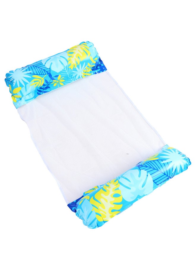 Internet Celebrity Inflatable Bed Adult Floating Water Bed Dreamy Mermaid Lounge Chair Thickened Swimming Ring Net Bed Floating Bed