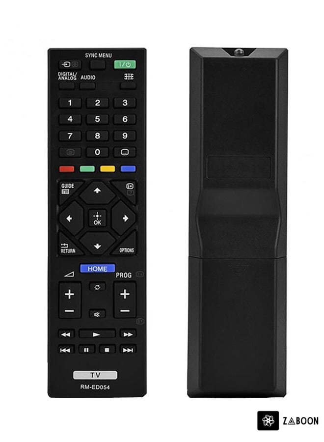 Zaboon Replacement Remote Control For Sony Smart TV Black