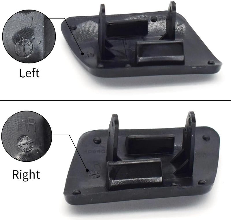 Wivplex 2PCS Front Bumper Headlight Washer Nozzle Caps for VW Golf IV Mk4 - Image 3