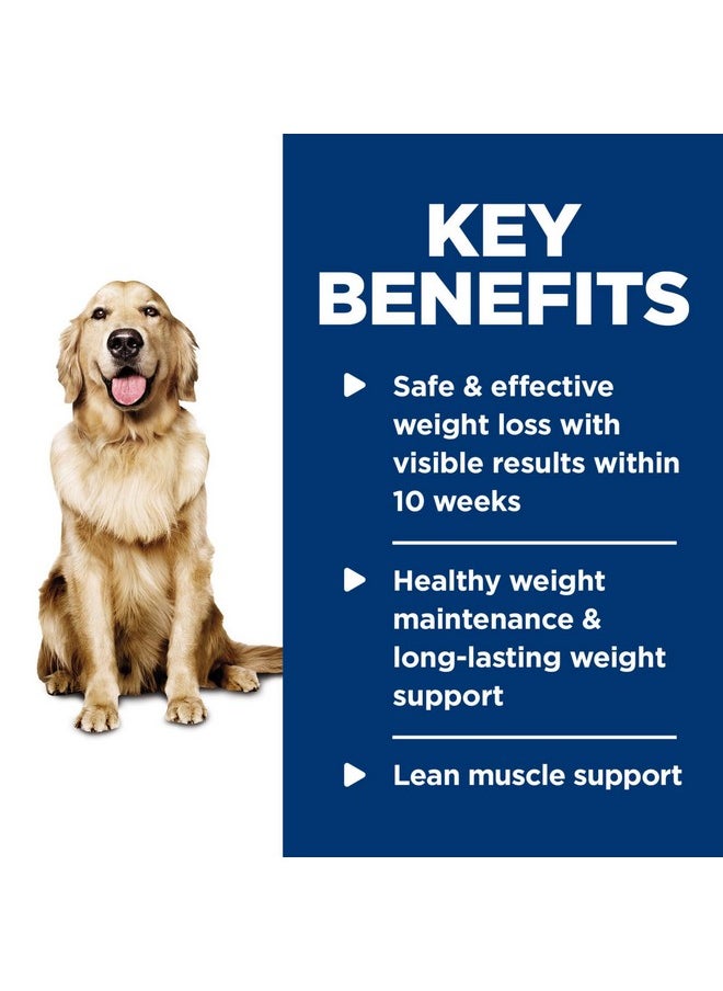 Hill's Science Diet - Perfect Weight, Adult 16, Weight Management Support, Wet Dog Food, Chicken & Vegetables Stew, 12.5 Oz Can, Case Of 12 - Image 1