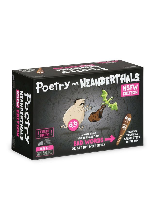 Exploding Kittens Poetry for Neanderthals - NSFW Adult Party Game - Image 1