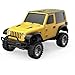 ARRIS سيارة ARRIS 136 ميني RC زاحف 4WD على الطرق الوعرة مع جهاز تحكم عن بعد 24G بطارية أضواء RTR للهدايا الهواية للبالغين صفراء - Image 2