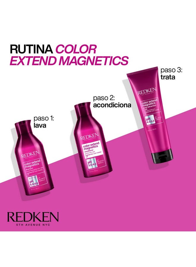 ريدكين شامبو ريدكين كولور إكستند ماجنتكس | للشعر المصبوغ | ينظف ويحمي اللون بلطف | غني بالأحماض الأمينية | خالٍ من الكبريتات | 10.1 أونصة سائلة (عبوة من قطعة واحدة) - Image 2