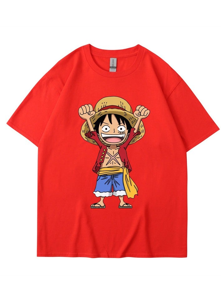 KUYING One Piece Short Sleeved T-Shirt 