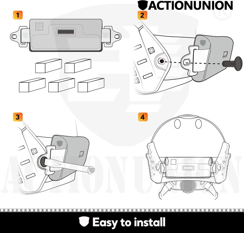 ACTIONUNION Helmet Counterweight Pouch for Tactical Airsoft Paintball Bump BJ PJ MH SF MK NVG Helmet Accessories - Image 4