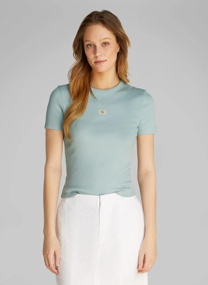 كالفن كلاين جينز Logo Crew Neck T-Shirt