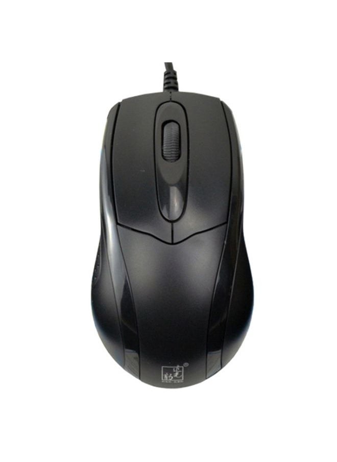 BURAQ ZGB 512C USB Wired Computer Mouse(Black)  - Image 1