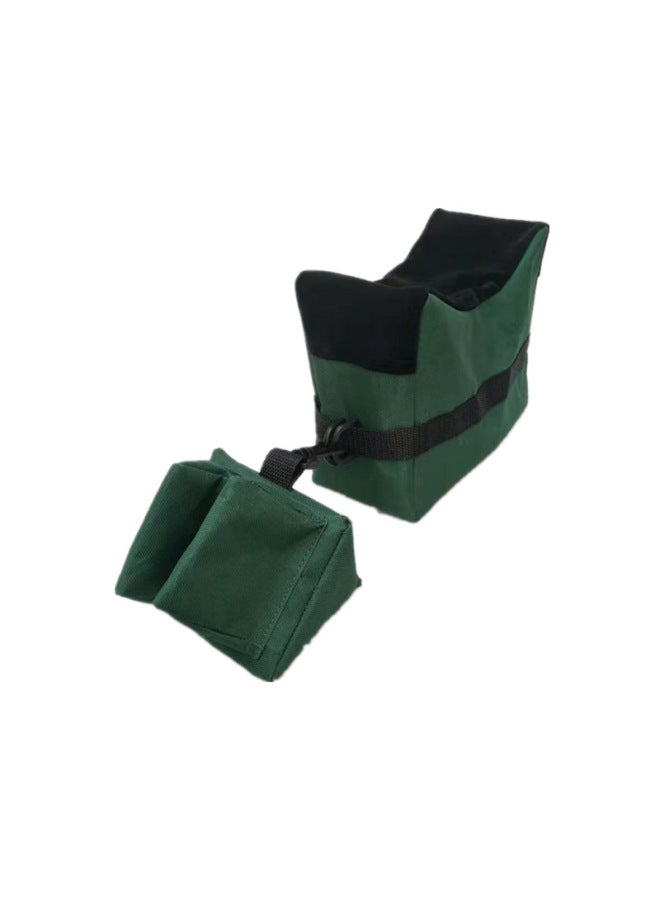 Generic Outdoor Tactical Sandbag Support Bag Portable Aiming Sandbag Photography Fixed Bag No Filling Material Required-Color:Army Green-Capacity:Below 20L  - Image 2