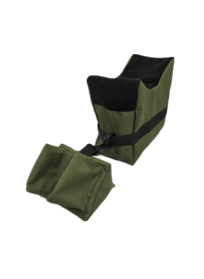 Generic Outdoor Tactical Sandbag Support Bag Portable Aiming Sandbag Photography Fixed Bag No Filling Material Required-Color:Army Green-Capacity:Below 20L  - Image 1