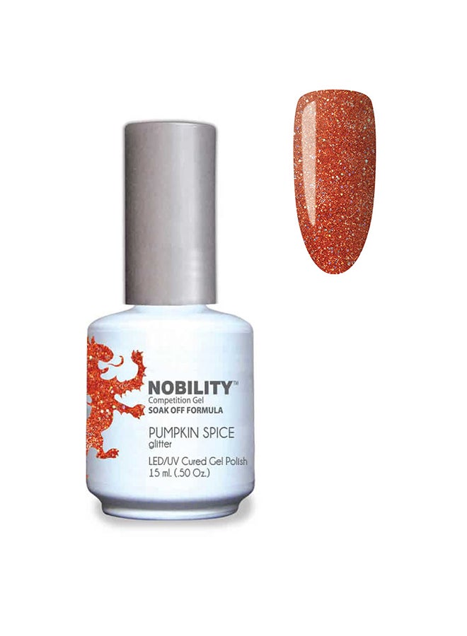 Lechat Gel Nail Polish 15 ml, Long Lasting, Chip Resistant, Requires Drying Under UV Led Lamp Pumpkin Spice Nbgp129