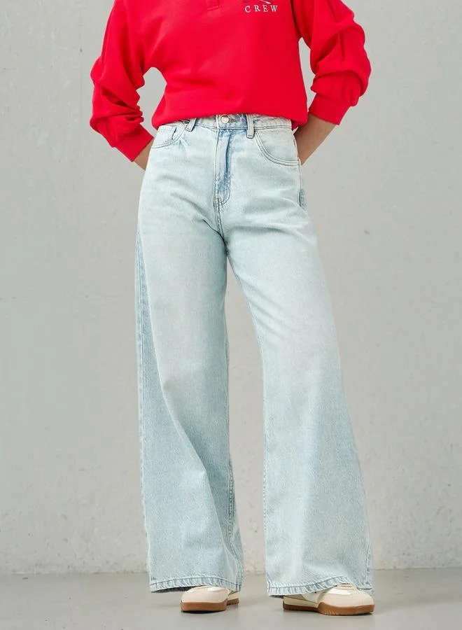 Lee Cooper Lee Cooper Wide Leg Jeans