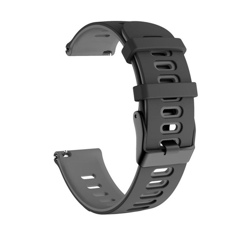 erorex For Honor Watch Es 20Mm Mixed-Color Silicone Watch Band(Black+Grey) - Image 1