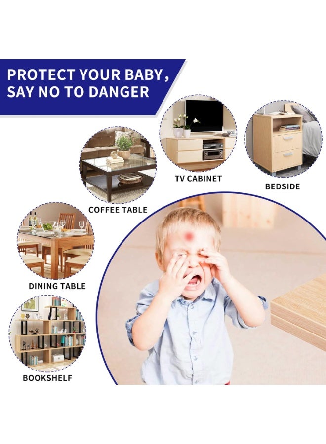30 Pack Corner Protector Baby, Table Protectors for Protector Guards Clear Protectors for Furniture Protectors Guards Proof Covers Safety - Image 4