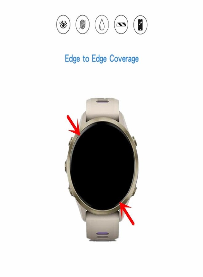 MIHENCE Screen Protector Compatible for Garmin Forerunner 970 Smartwatch, HD TPU Protective Film (6PCS) - Image 4