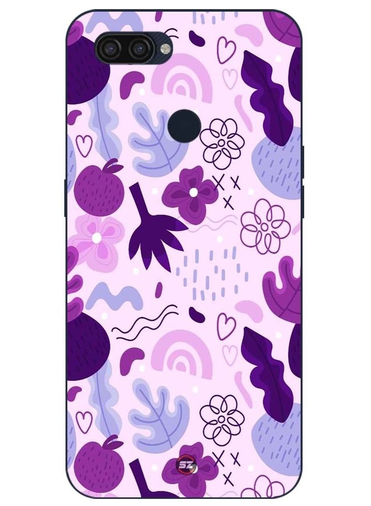 Service Zone Protective Printed Mobile Cover Abstract Art Design For Oppo A12 2020 