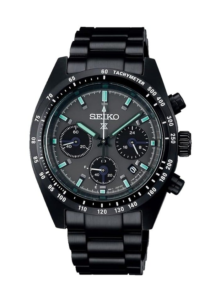 سيكو SEIKO Prospex Speedtimer Chronograph Black Dial Men's Watch SSC917