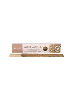 BIOFRESH Sweet Vanilla-Premium 15-Gram,Masala Incense Sticks in, Long-Lasting 60 Minutes, Perfect for Meditation and Prayers (Pack of 12)  - Image 2