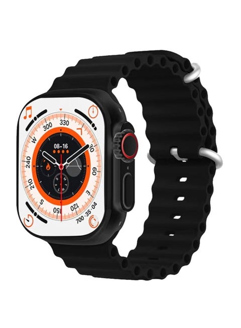 T800 Ultra 2 Smart Watch For Unisex Fitness Activity, Heart Rate, Step Counter & Trackers Waterproof Watch 1.99 infinite Display Bluetooth Compatible with Android & iOS Smart Watch 45mm Series Black