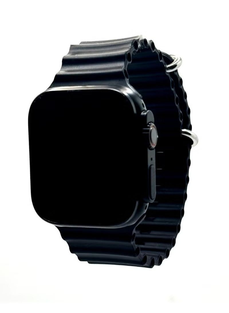T800 Ultra 2 Smart Watch For Unisex Fitness Activity, Heart Rate, Step Counter & Trackers Waterproof Watch 1.99 infinite Display Bluetooth Compatible with Android & iOS Smart Watch 45mm Series Black