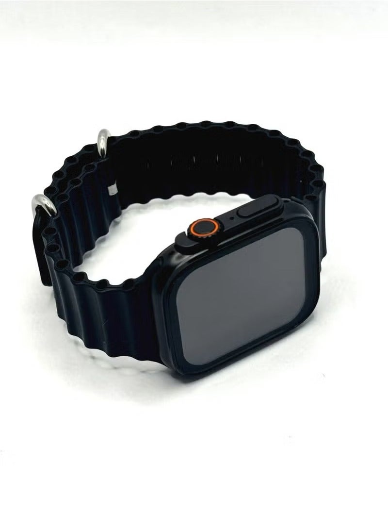 T800 Ultra 2 Smart Watch For Unisex Fitness Activity, Heart Rate, Step Counter & Trackers Waterproof Watch 1.99 infinite Display Bluetooth Compatible with Android & iOS Smart Watch 45mm Series Black