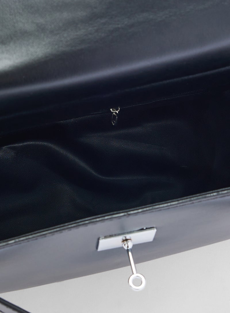 ايلا حقيبة ساتشل ببطانة من جلد الغزال - Image 5