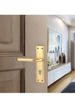 Kana KANA Door Handle Set, Modern and Elegant Door Handle - Durable and Easy to Install - Door handle with classic design for Residential Office Doors Includes Installation Screws.  - Image 5
